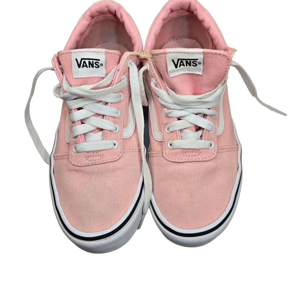 Vans Shoes Womens 6 Chalk Pink Old Skool Lace Up‎ Casual Skate Sneakers
